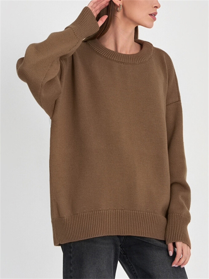 Womens-Oversized-Sweater-Brown-3.jpg