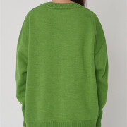 Womens-Oversized-Sweater-Green-2