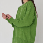 Womens-Oversized-Sweater-Green-3