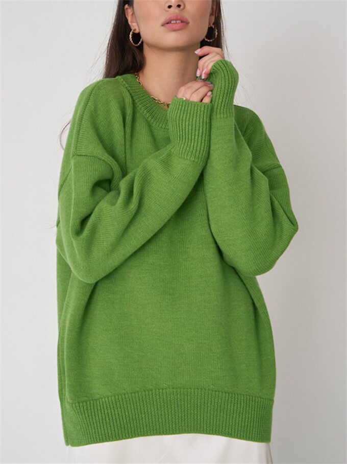 Womens-Oversized-Sweater-Green-4.jpg