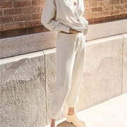 Womens-Two-Piece-Outfits-Sweater-Sets-Oversized-Knit-Cardigan-and-High-Waist-Baggy-Pants-Matching-Set-Lounge-Sets-White-5