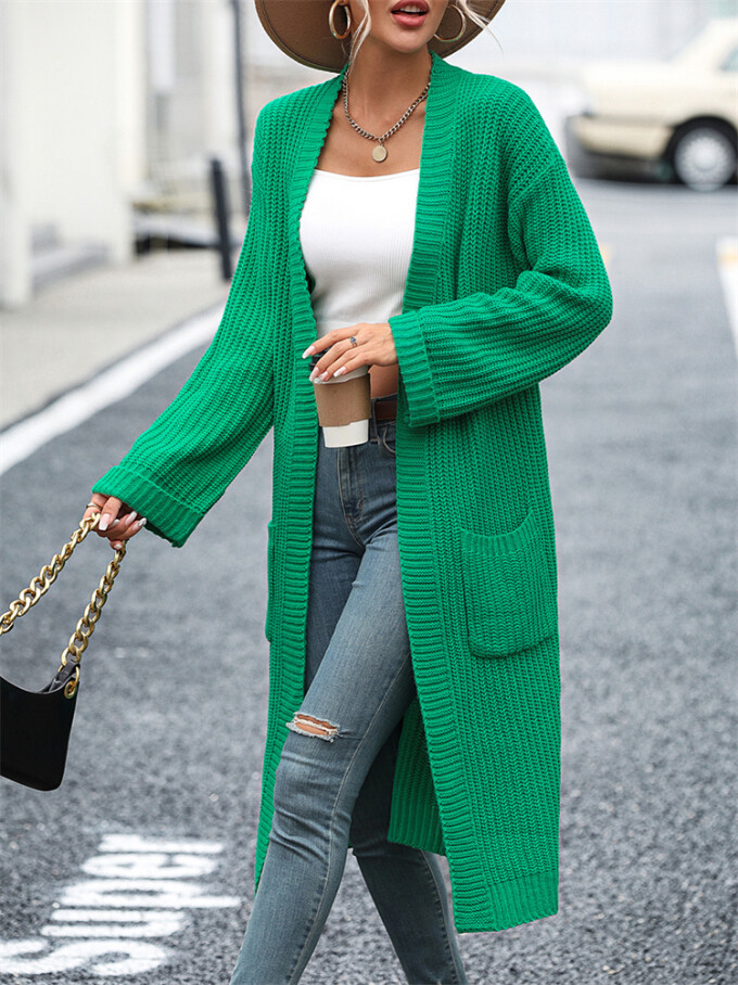 Womens-Long-Cardigan-Green-3.jpg