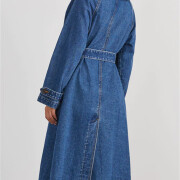 Womens-Long-Denim-Jacket-Blue-2