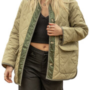 Womens-Quilted-Lightweight-Jacket-Green-1