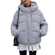 Womens-Cropped-Puffer-Jacket-Hooded-Grey-1