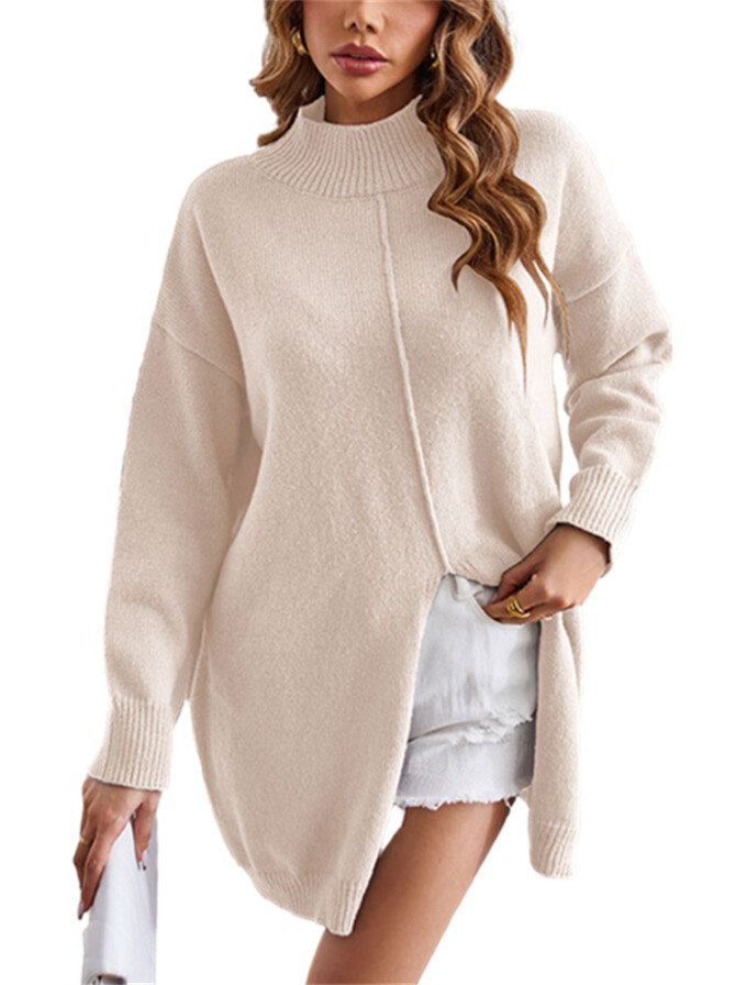 Womens-Mock-Neck-Oversized-Sweater-Apricot-1.jpg