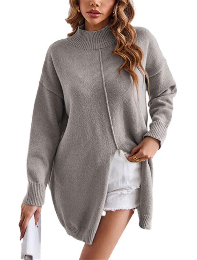 Womens-Mock-Neck-Oversized-Sweater-Grey-1.jpg