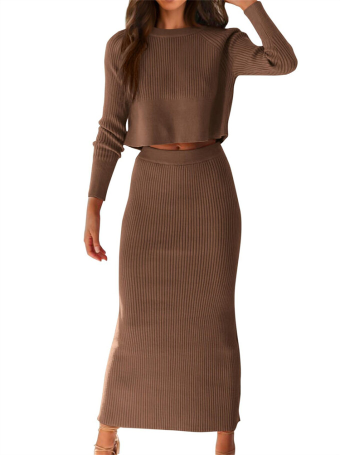 Womens-2-Piece-Outfits-Casual-Sweater-Skirt-Set-Brown-1.jpg