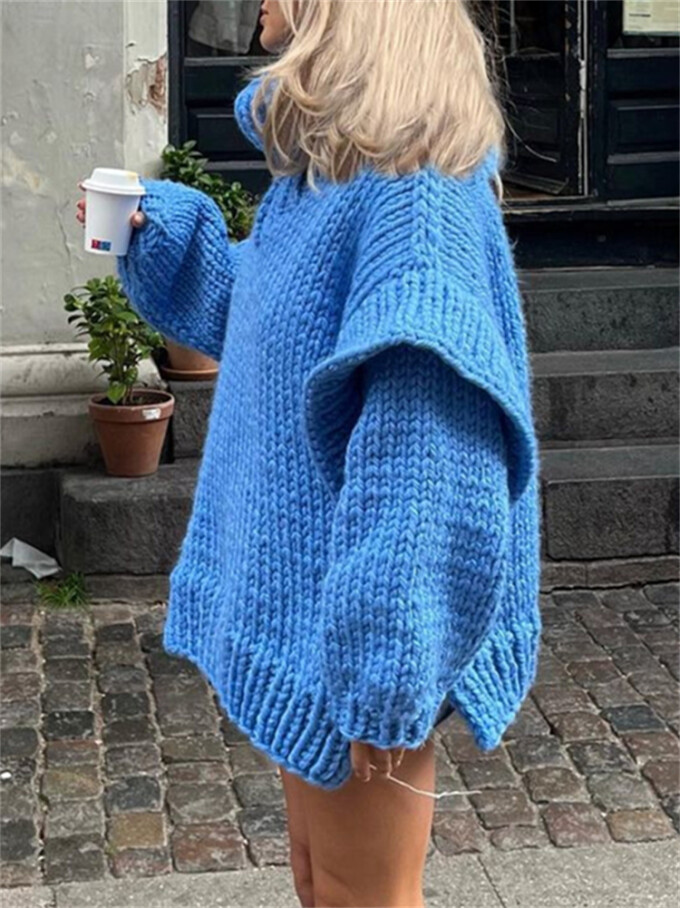 Womens-Turtleneck-Puffy-Long-Sleeve-Oversized-Sweater-Blue-3.jpg