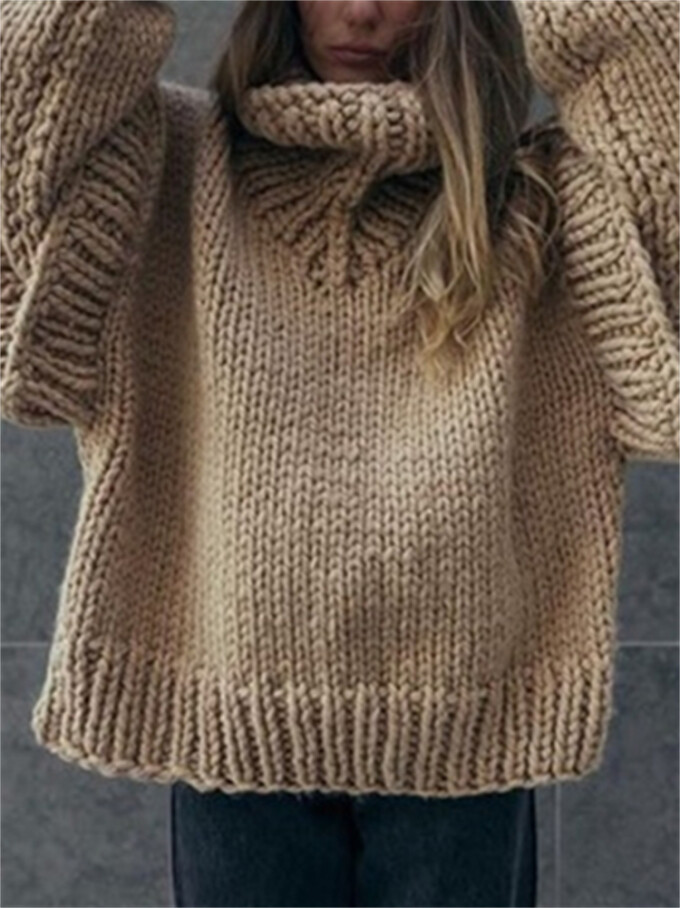 Womens-Turtleneck-Puffy-Long-Sleeve-Oversized-Sweater-Camel-4.jpg