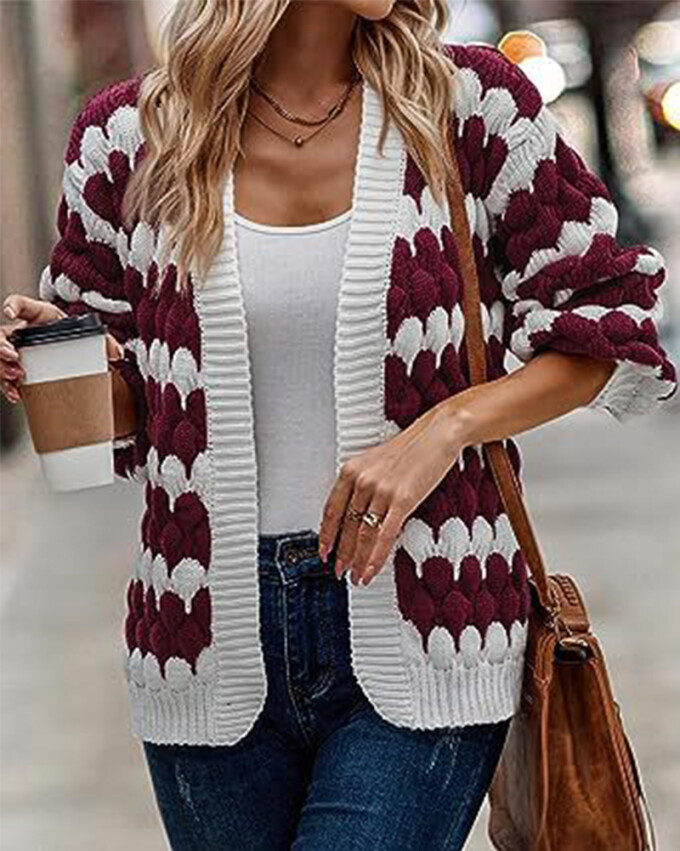 Womens-Cardigan-Fall-Long-Lantern-Sleeve-Open-Front-Loose-Striped-Color-Block-Chunky-Cable-Knit-Winter-Sweater-Coat-Winered-3.jpg