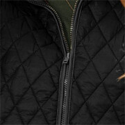 Womens-Fuzzy-Fleece-Jacket-Cropped-Sherpa-Coat-Long-Sleeve-Zipper-Lightweight-Quilted-Outwear-Black-2