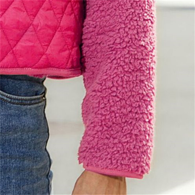 Womens-Fuzzy-Fleece-Jacket-Cropped-Sherpa-Coat-Long-Sleeve-Zipper-Lightweight-Quilted-Outwear-Rosered-3.jpg