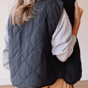 Womens-Quilted-Puffer-Vest-Black-2