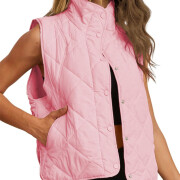 Womens-Quilted-Puffer-Vest-Pink-1