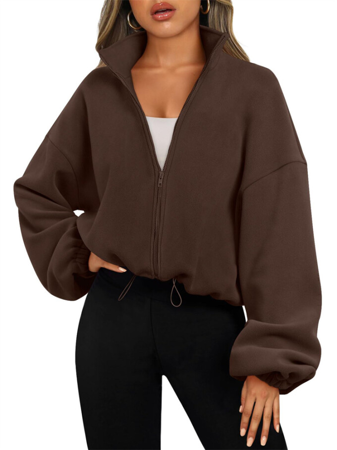 Womens-Cropped-Fleece-Jacket-Coffee-1.jpg