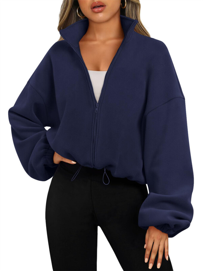 Womens-Cropped-Fleece-Jacket-Navyblue-1.jpg