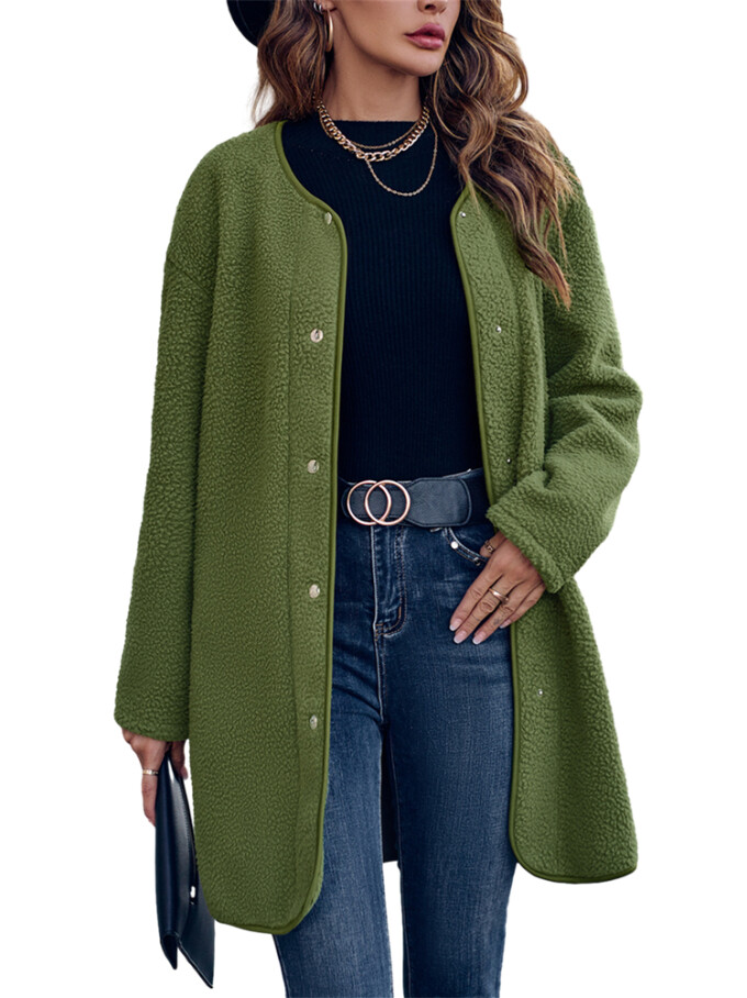 Womens-Fuzzy-Fleece-Midi-Coat-Green-1.jpg