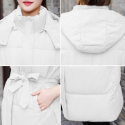 Womens-Long-Hooded-Puffer-Vest-White-7