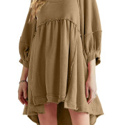 Womens-Oversized-Sweatshirt-Dress-Lanter-Sleeve-Scoop-Neck-Tunic-Patchwork-Pullover-Sweatshirt-Mini-Dress-Khaki-1