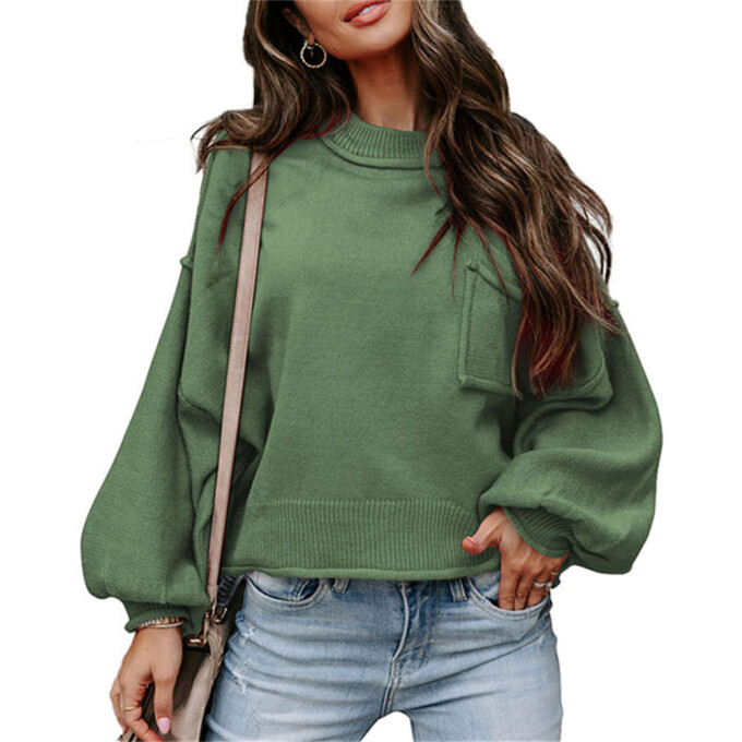 Womens-Lantern-Long-Sleeve-Sweater-Green-1.jpg