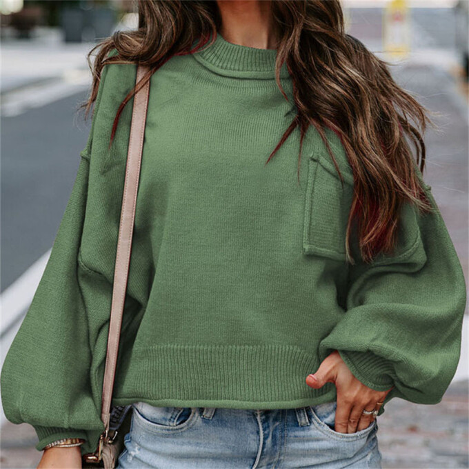 Womens-Lantern-Long-Sleeve-Sweater-Green-3.jpg