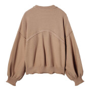 Womens-Lantern-Long-Sleeve-Sweater-Khaki-7