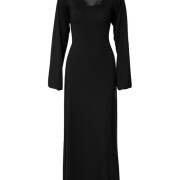 Womens-Ribbed-Maxi-Dress-Black-6