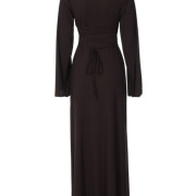 Womens-Ribbed-Maxi-Dress-Black-7