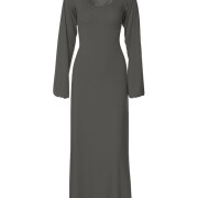 Womens-Ribbed-Maxi-Dress-Darkgrey-5