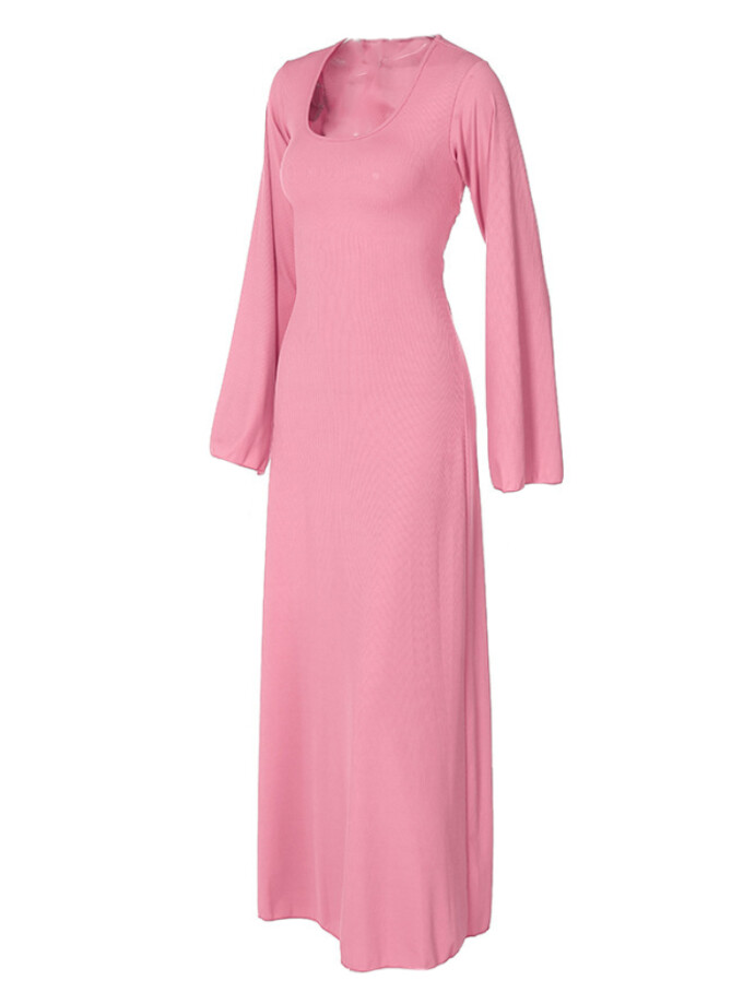 Womens-Ribbed-Maxi-Dress-Pink-5.jpg