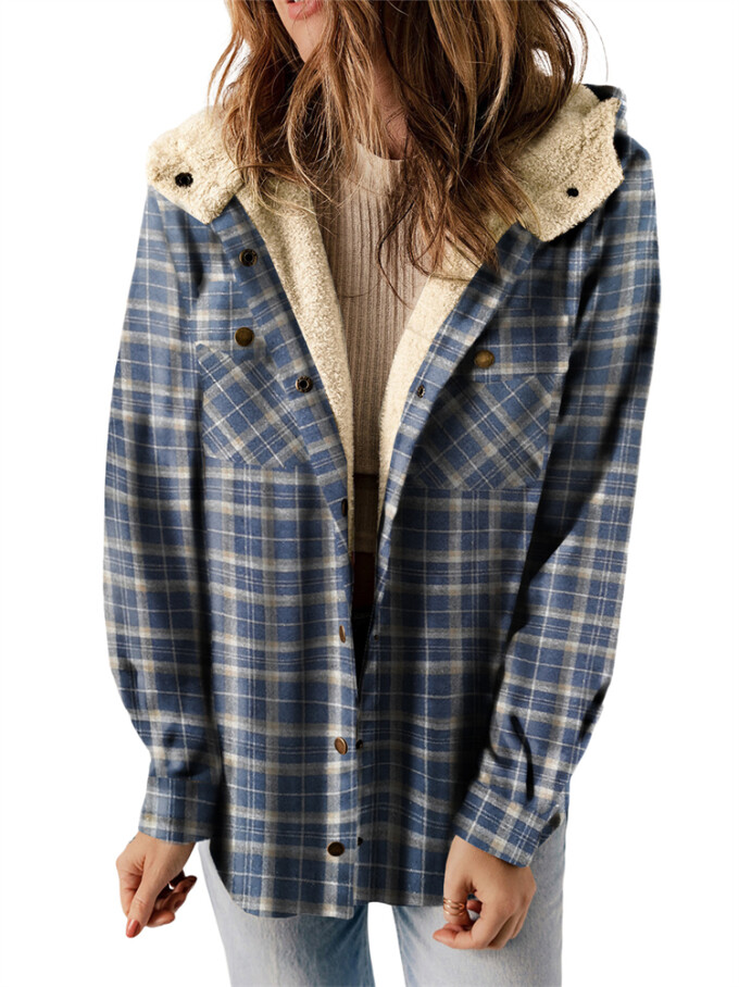 Womens-Sherpa-Lined-Plaid-Flannel-Jacket-Shacket-Blue-1.jpg