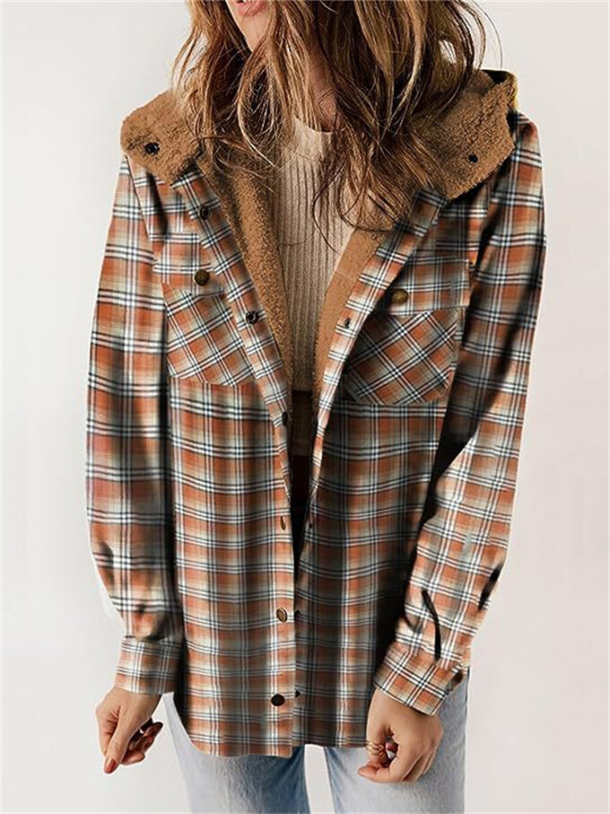 Womens-Sherpa-Lined-Plaid-Flannel-Jacket-Shacket-Brown-1.jpg