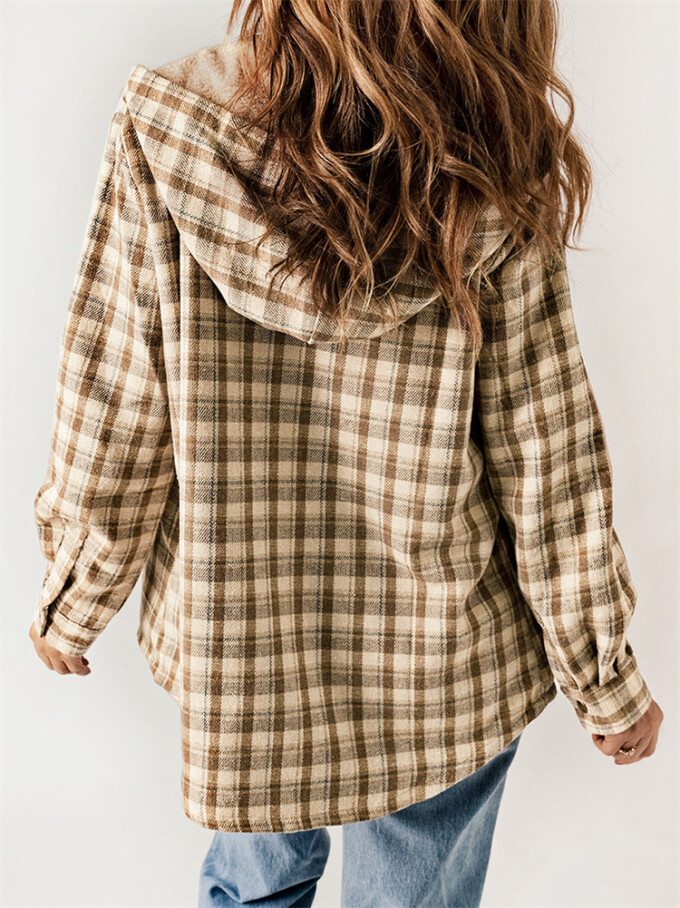 Womens-Sherpa-Lined-Plaid-Flannel-Jacket-Shacket-Khaki-2.jpg