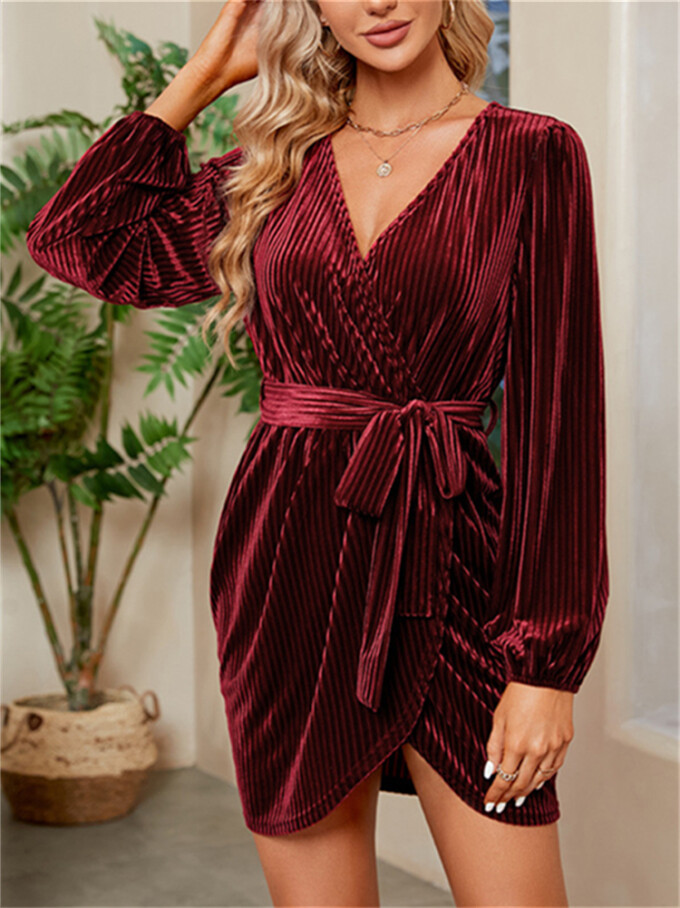 Womens-Wrap-V-Neck-Velvet-Dress-Winered-3.jpg