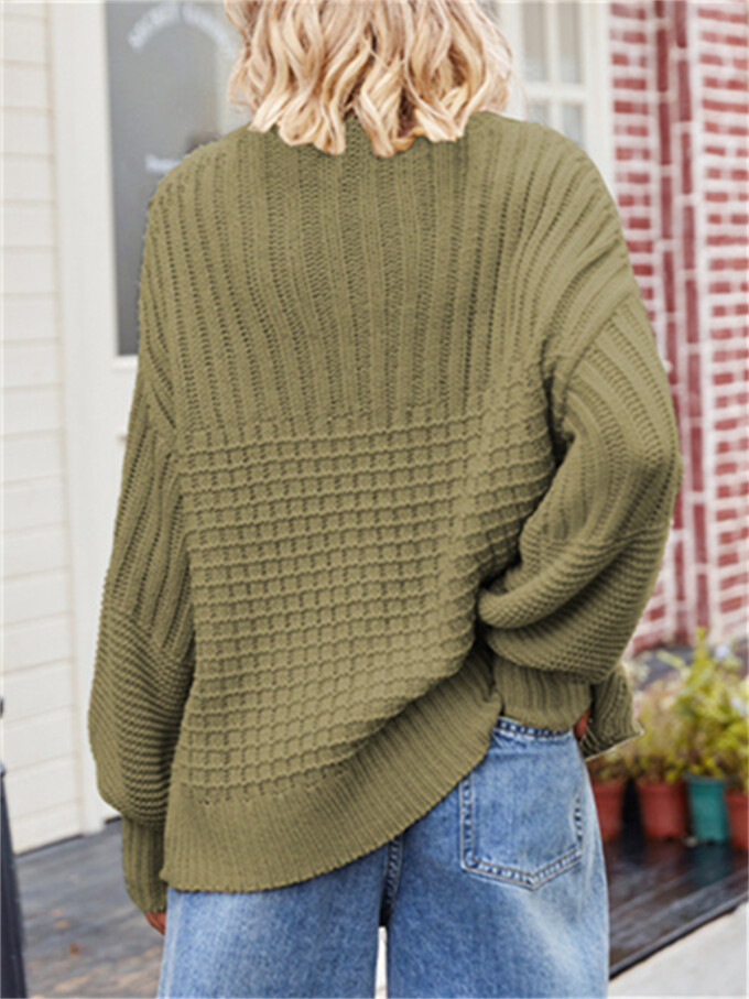 Womens-Crew-Neck-Cable-Knit-Sweater-Green-2.jpg