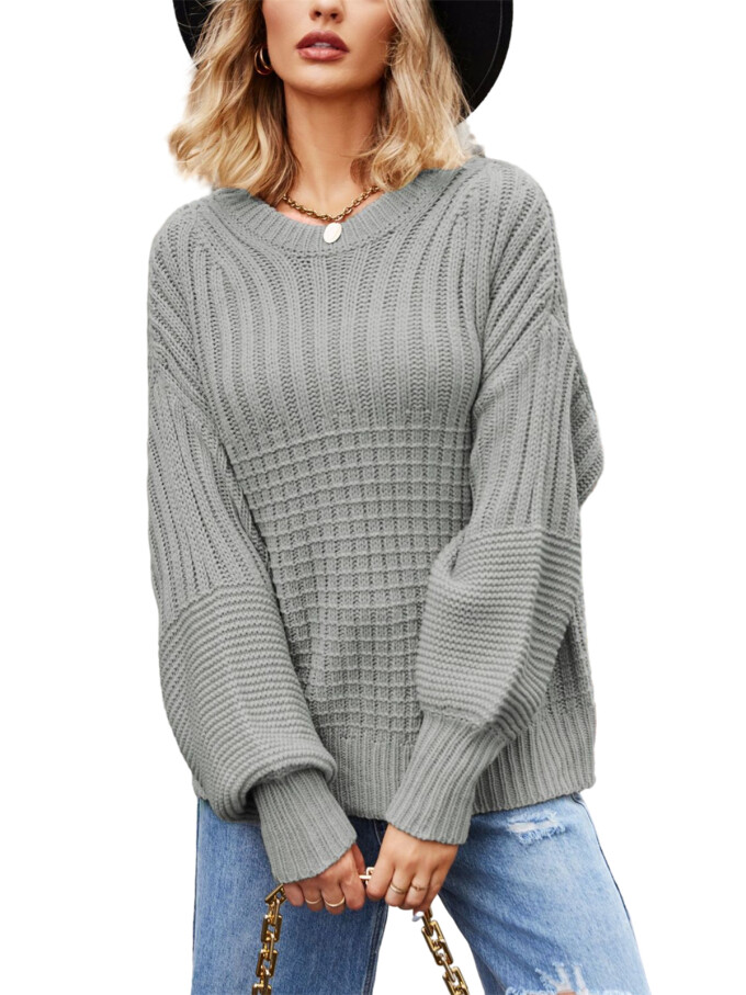 Womens-Crew-Neck-Cable-Knit-Sweater-Grey-1.jpg