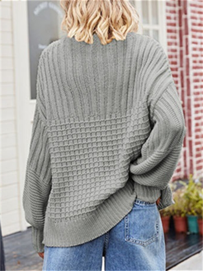 Womens-Crew-Neck-Cable-Knit-Sweater-Grey-2.jpg