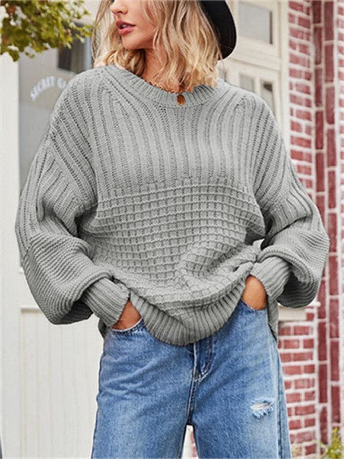 Womens-Crew-Neck-Cable-Knit-Sweater-Grey-4.jpg