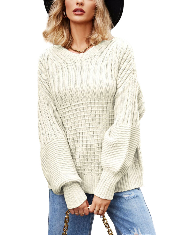 Womens-Crew-Neck-Cable-Knit-Sweater-White-1.jpg