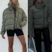 Womens-Puffer-Jacket-Green-5