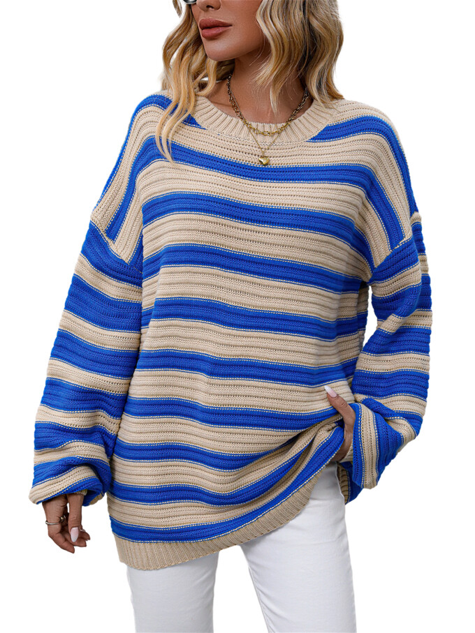 Womens-Oversized-Long-Sleeve-Striped-Sweater-Blue-1.jpg