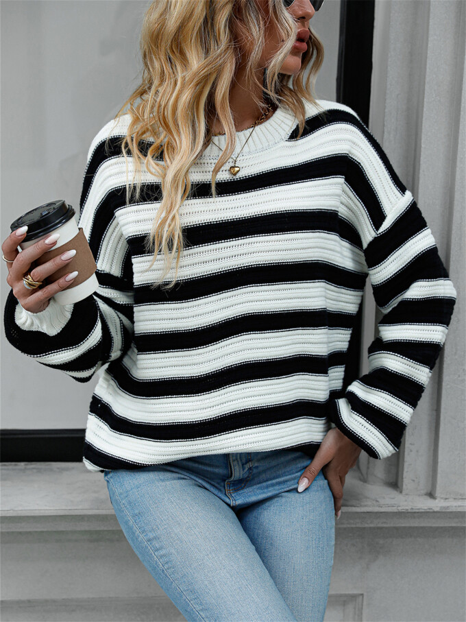 Womens-Oversized-Long-Sleeve-Striped-Sweater-White-5.jpg