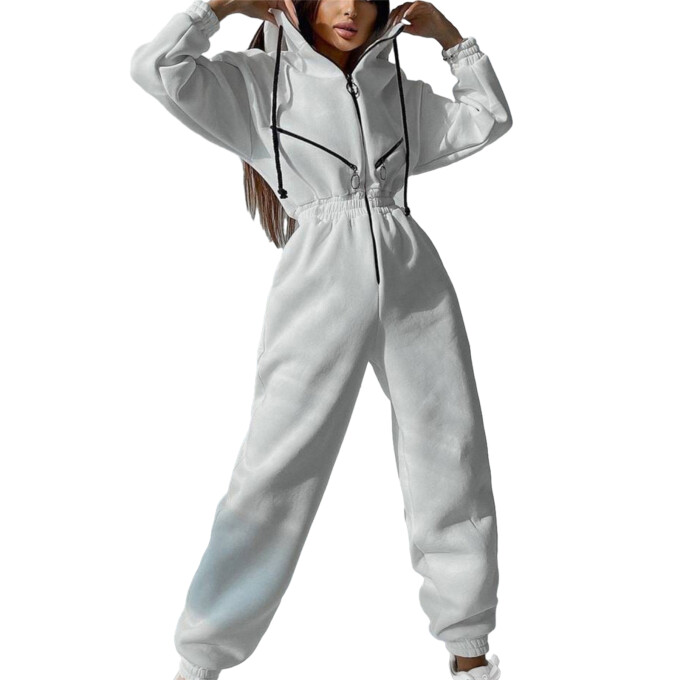 Womens-Long-Sleeve-Zipper-Hooded-Jumpsuit-White-1.jpg