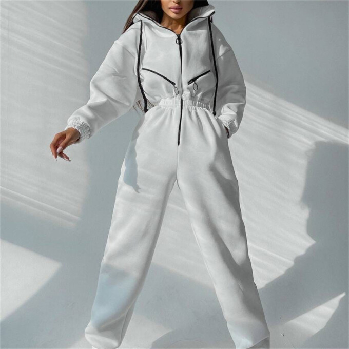 Womens-Long-Sleeve-Zipper-Hooded-Jumpsuit-White-3.jpg