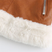 Womens-Fleece-Lined-Leather-Jacket-Camel-6