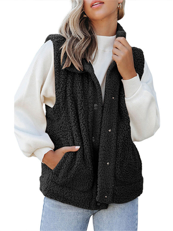 Womens-Fleece-Vest-Sleeveless-Button-Down-Fuzzy-Sherpa-Vest-Blakc-1.jpg