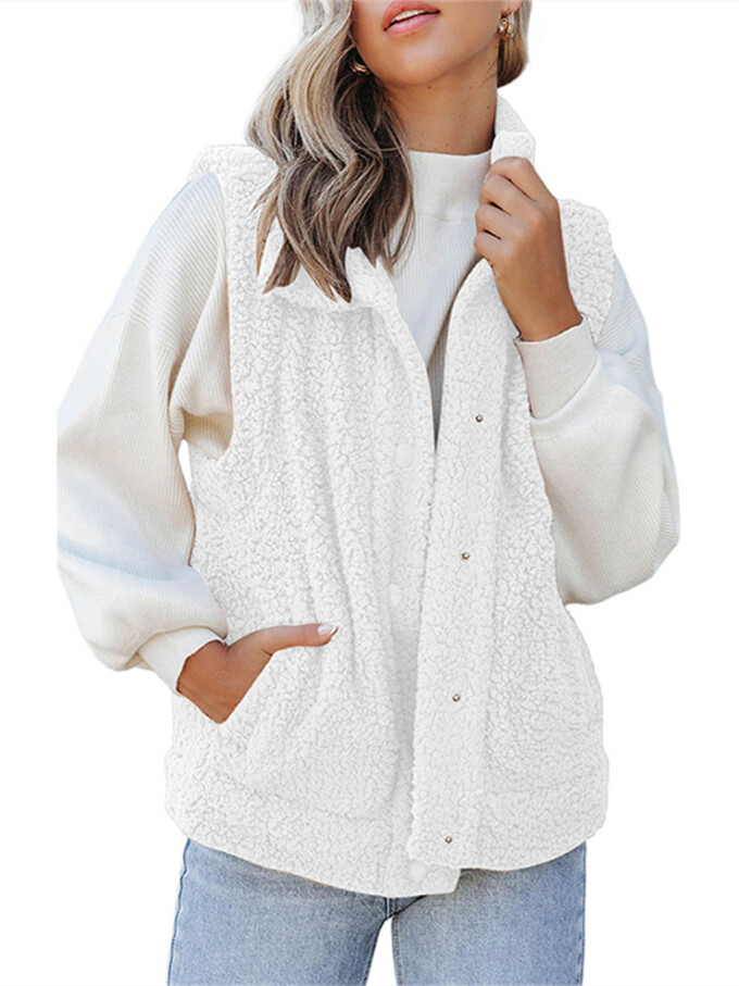 Womens-Fleece-Vest-Sleeveless-Button-Down-Fuzzy-Sherpa-Vest-White-1.jpg