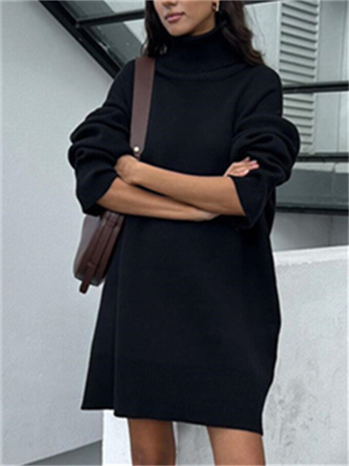 Womens-Turtleneck-Oversized-Knit-Dress-Black-5.jpg