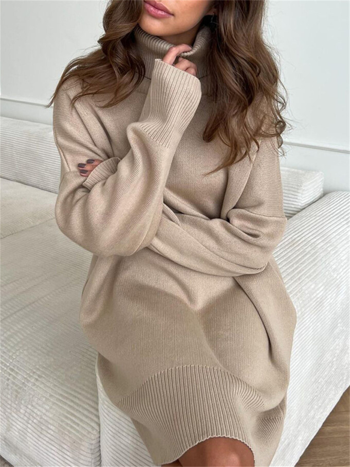 Womens-Turtleneck-Oversized-Knit-Dress-Khaki-3.jpg